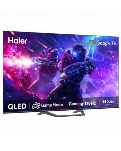 Haier QLed TV 50 inches Google TV 4K Android 50S80EUX | Official Warranty | upto 12 Months Installments - ET